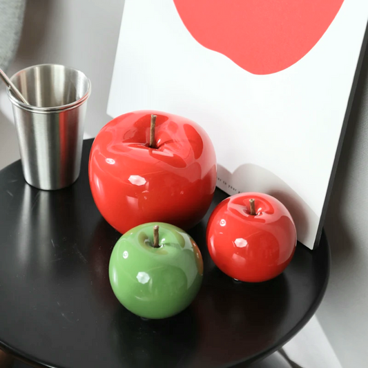 CERAMIC APPLES FIGURES