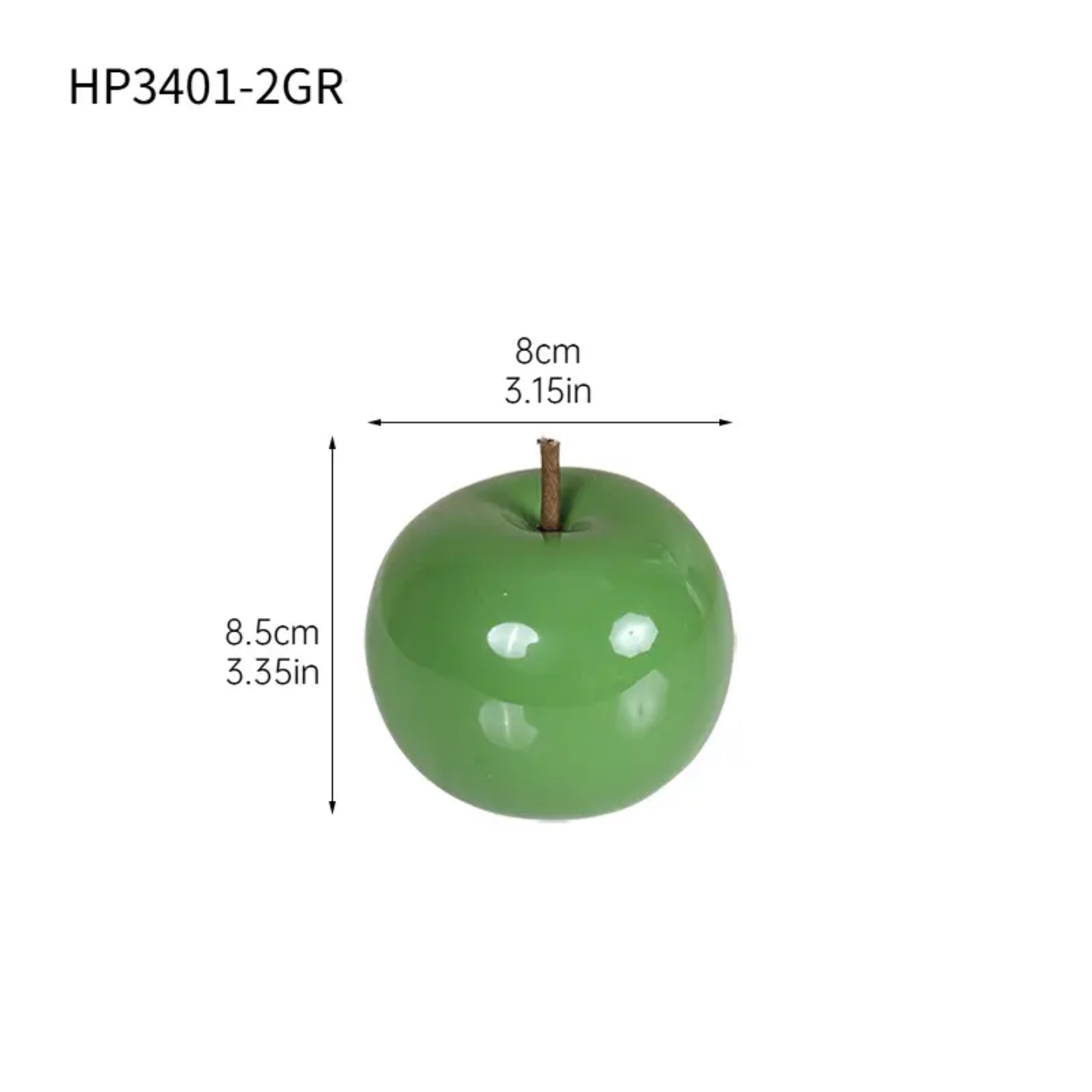 CERAMIC APPLES FIGURES