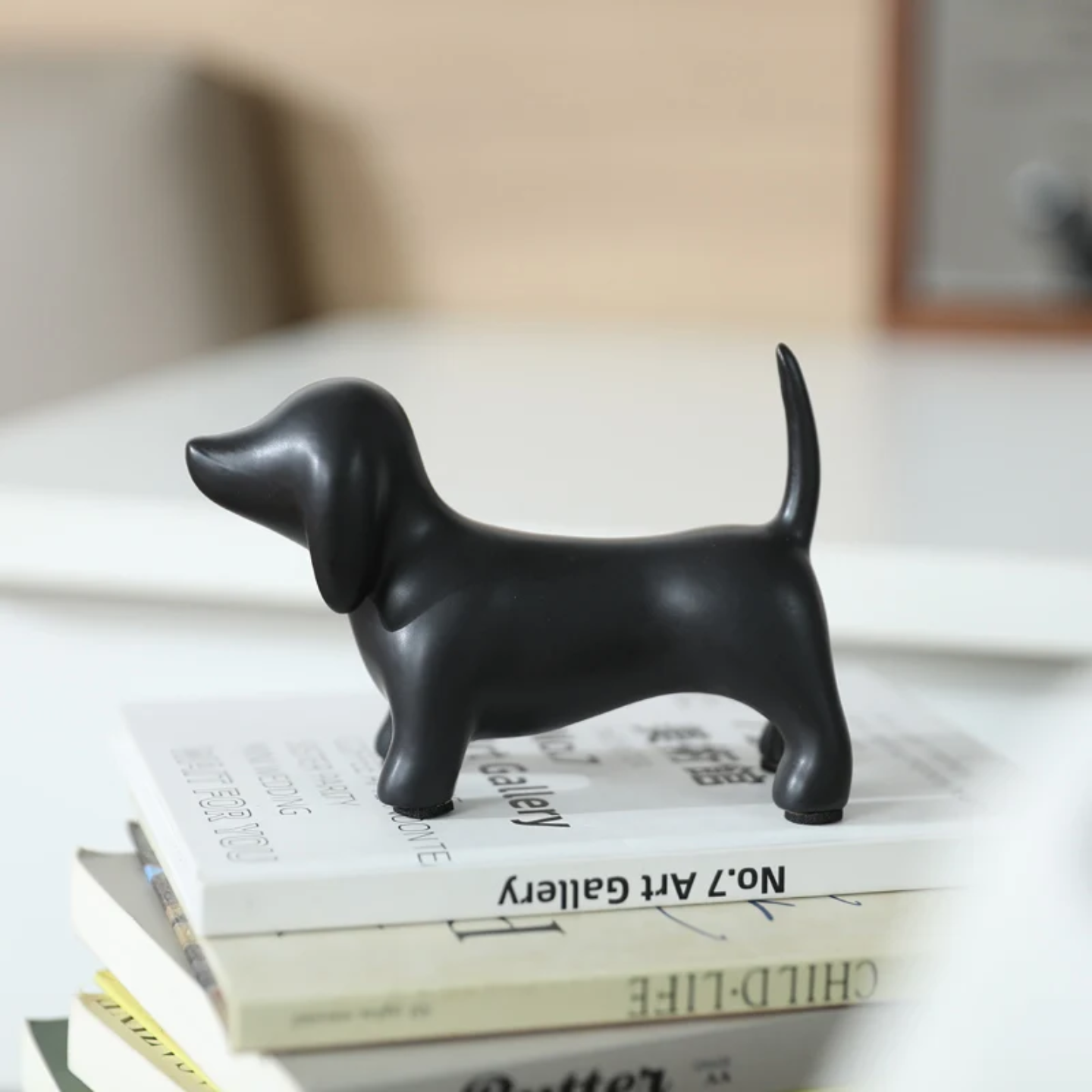 CERAMIC  DOG FIGURE 14*9.5 cm