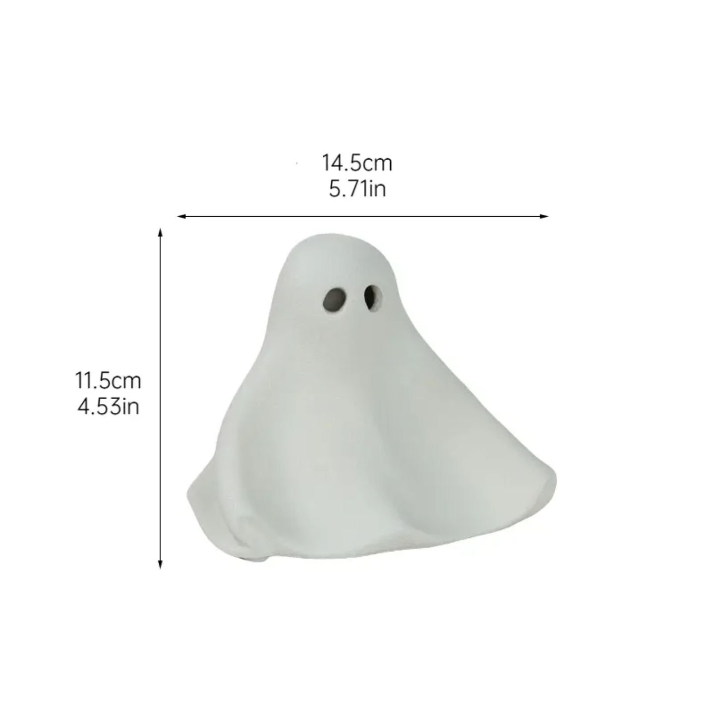 CERAMIC GHOST FIGURE