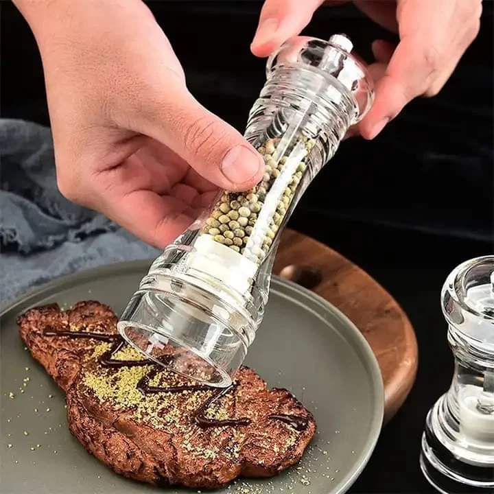 Acrylic salt and pepper  grinder