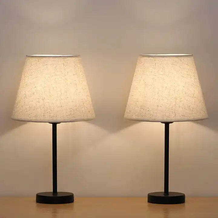 Linen Bedside lamp