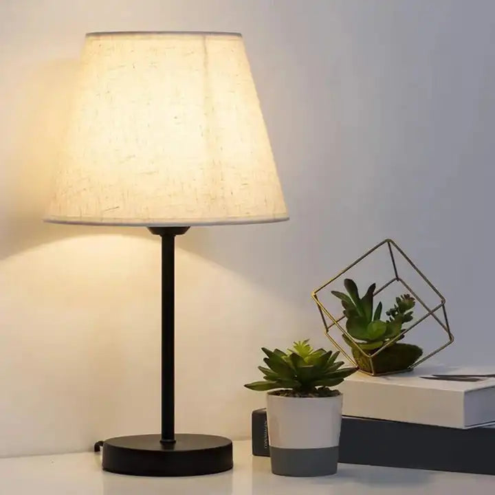 Linen Bedside lamp