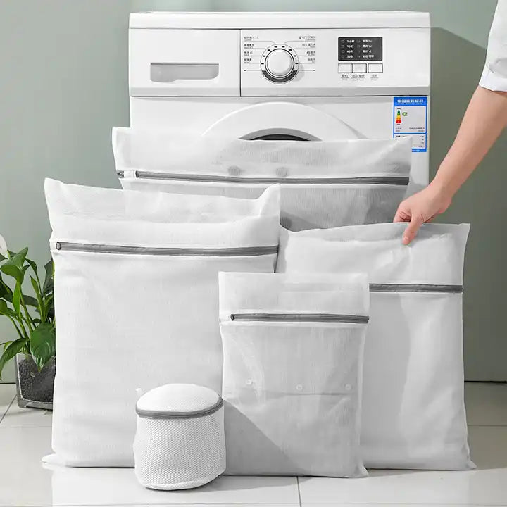 LAUNDRY BAGS SET OF 5 PCS