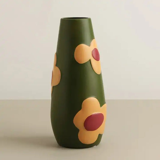 HAND PAINTED VASE