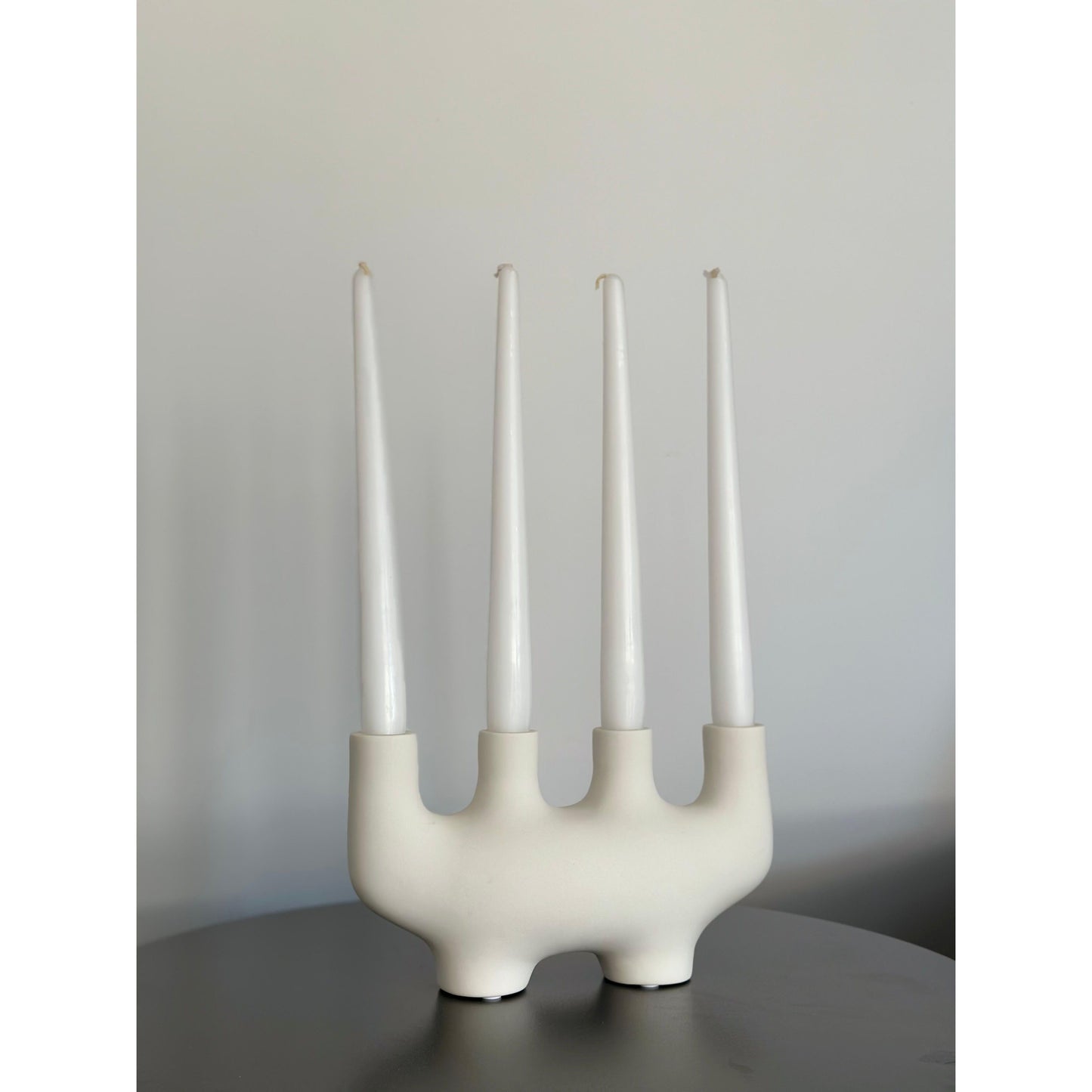 white creative candlestick