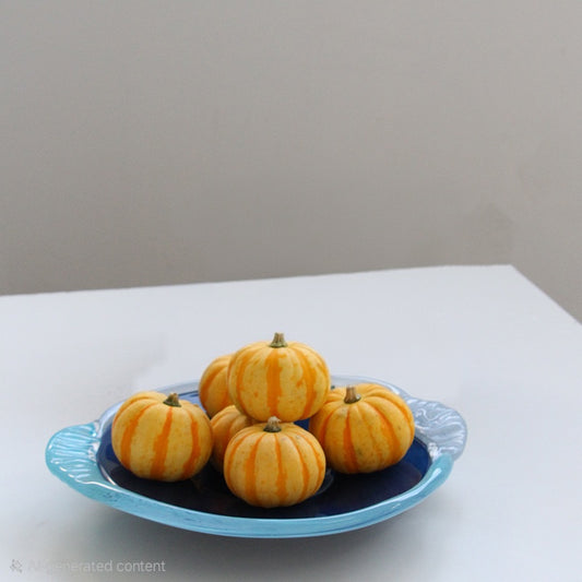 MODERN GLASS SERVING TRAY