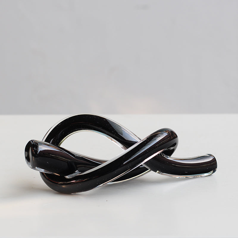 KNOT GLASS DECORATION