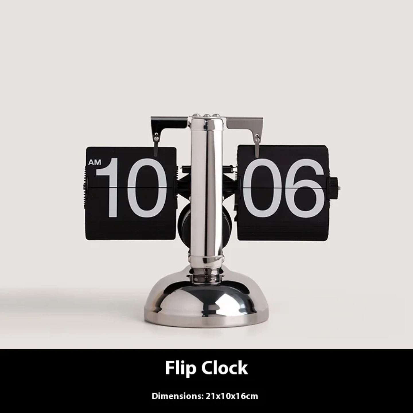 DIGITAL FLIP-PAGE DESK CLOCK