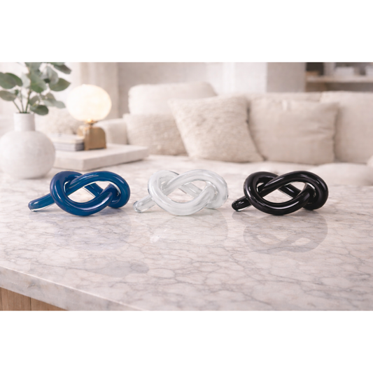 KNOT GLASS DECORATION
