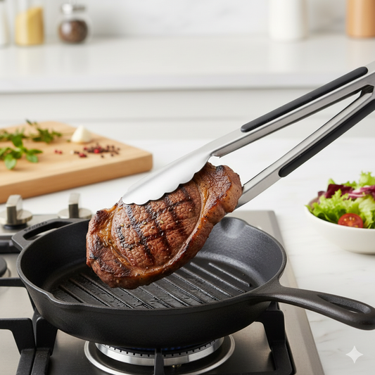 35 CM STAINLESS STEEL FOOD ICE TONG