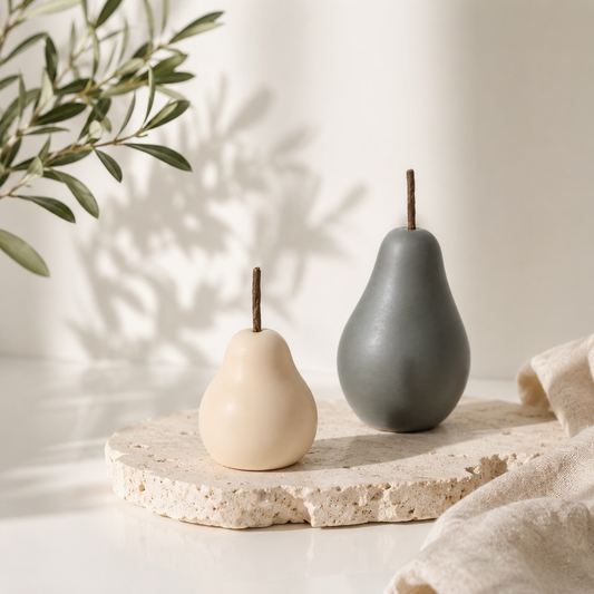 Ceramic peer decor