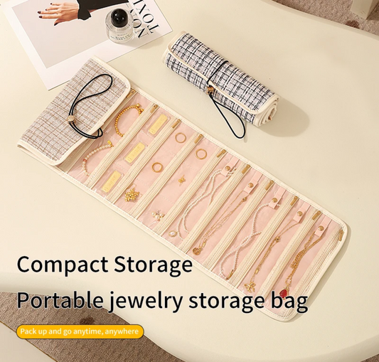 FOLDABLE JEWELRY ORGANIZER BAG