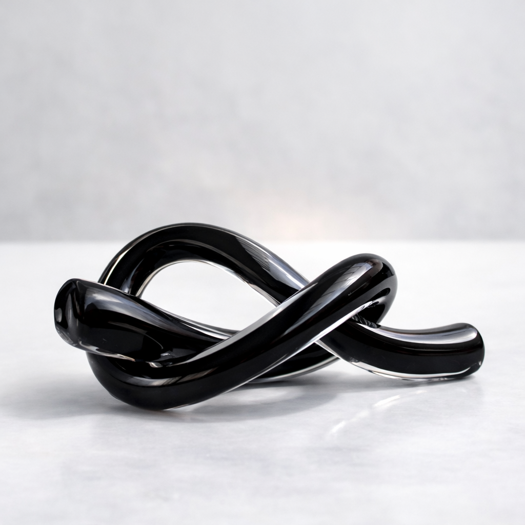 KNOT GLASS DECORATION