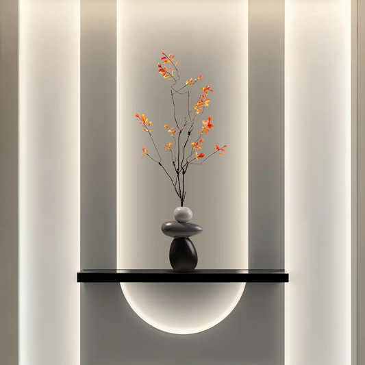 RESIN STONE VASE