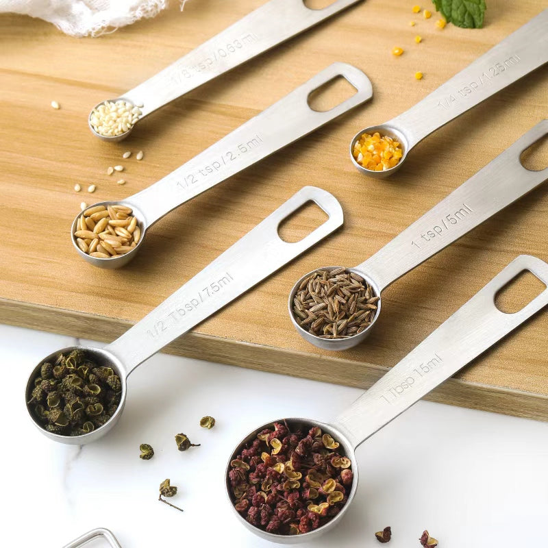 STAINLESS STEEL MEASURING SPOON SET