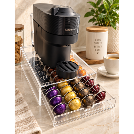 ACRYLIC NESPRESSO VERTUO CAPSULES ORGANIZER