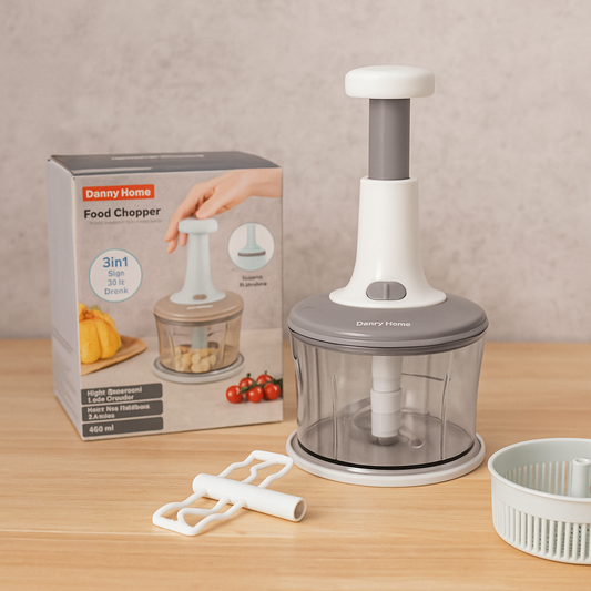 DANNY HOME 3 IN 1 MANUAL FOOD CHOPPER