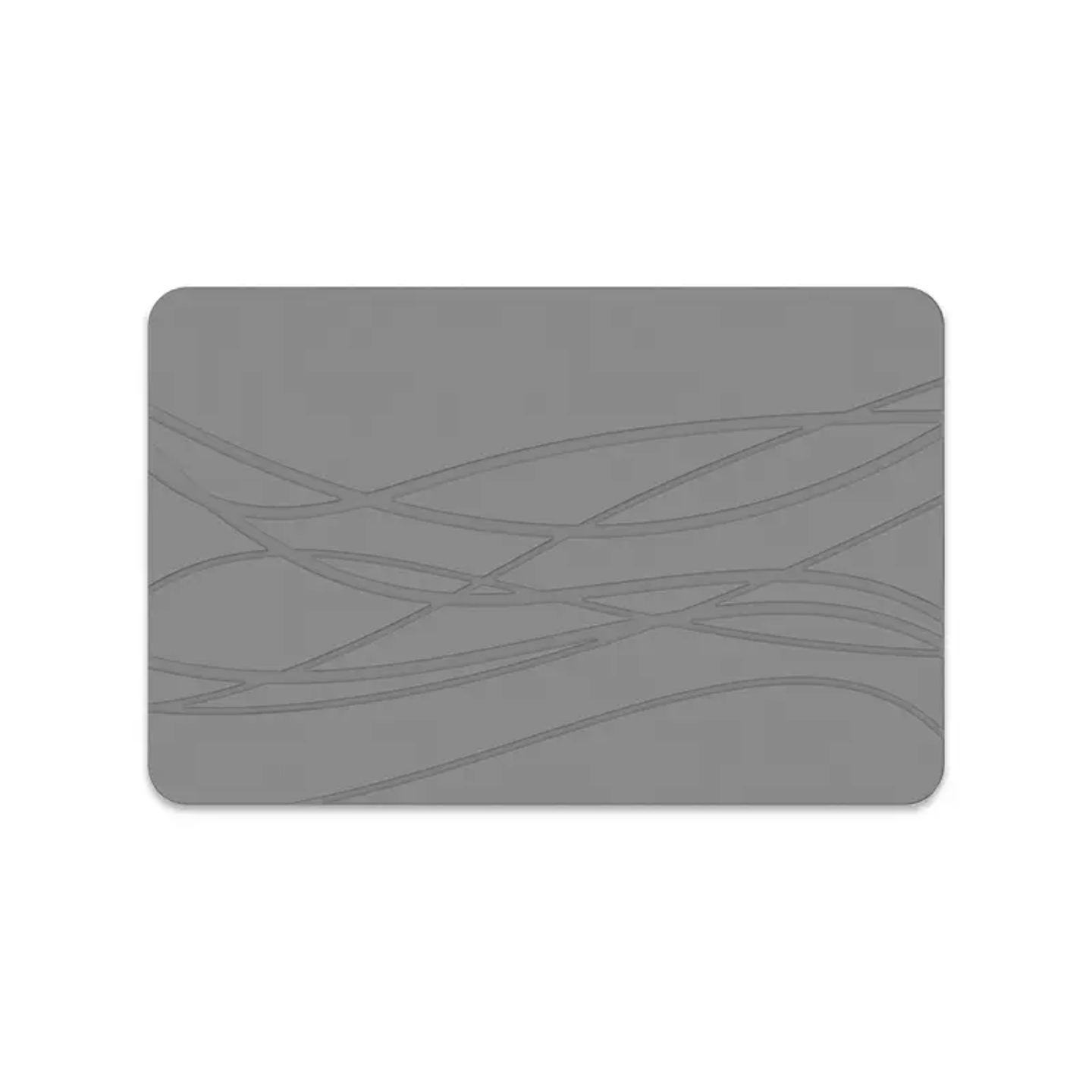 DIATOMITE ANTISLIP BATHROOM ABSORBING MAT 60*40 CM GREY
