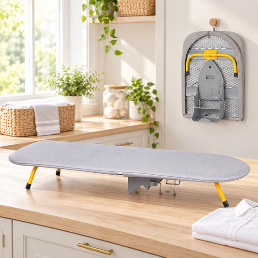 FOLDABLE WALL MOUNTED PORTABLE IRON BOARD