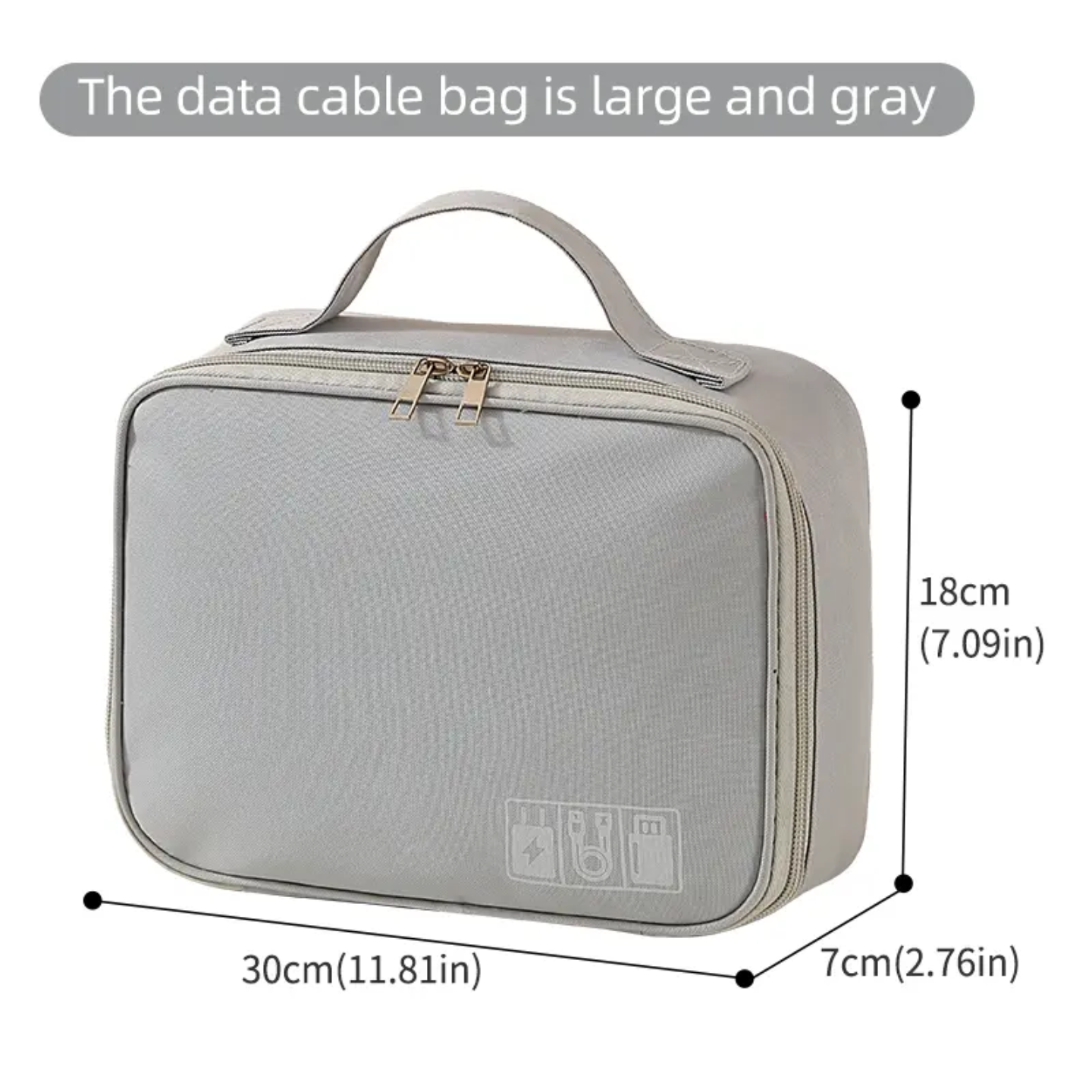 WATERPROOF ELECTRONIC STORAGE ORGANIZER BAG
