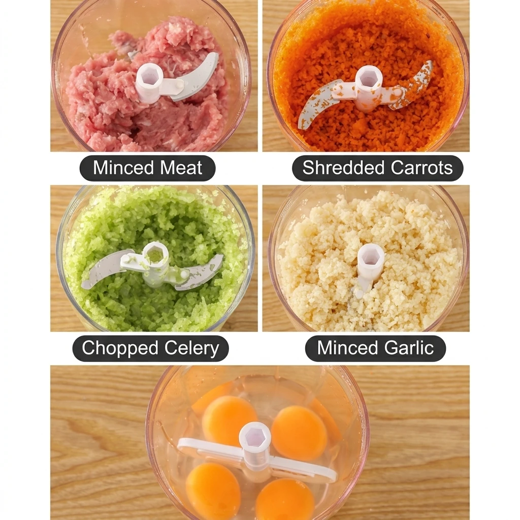 MANUAL MULTIFUNCTIONAL CHOPPER 5 BLADES