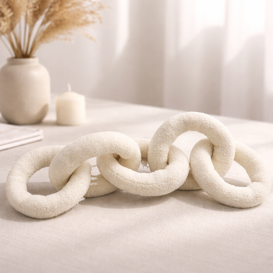 CREAMY RING PILLOW