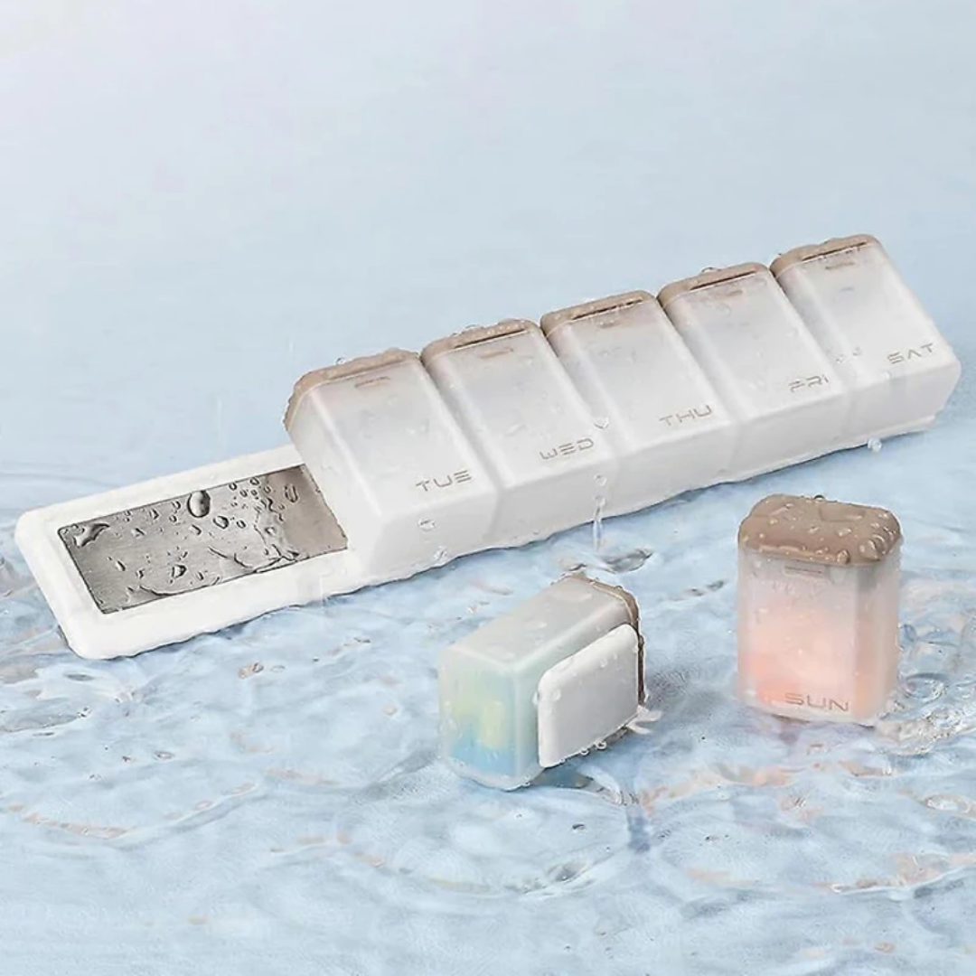 WEEKLY MAGNETIC FRIDGE DRUGS ORGANIZER