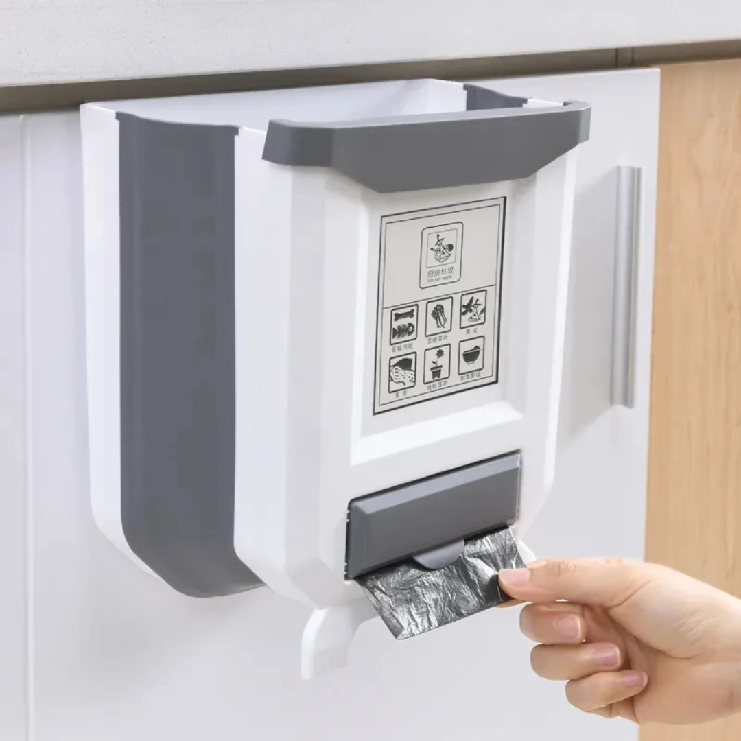 HANGING KITCHEN FOLDABLE TRASH BIN