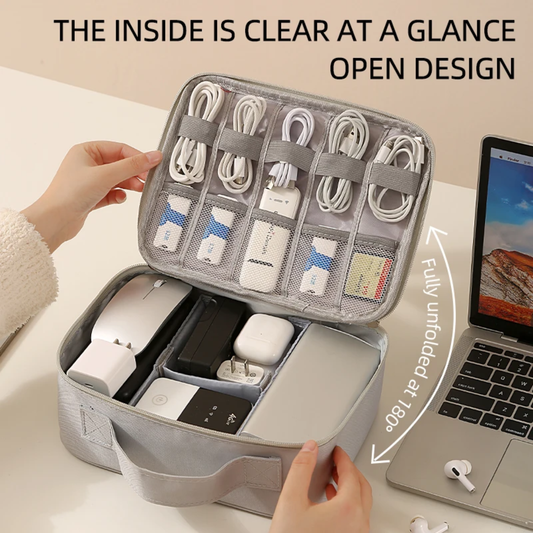 WATERPROOF ELECTRONIC STORAGE ORGANIZER BAG