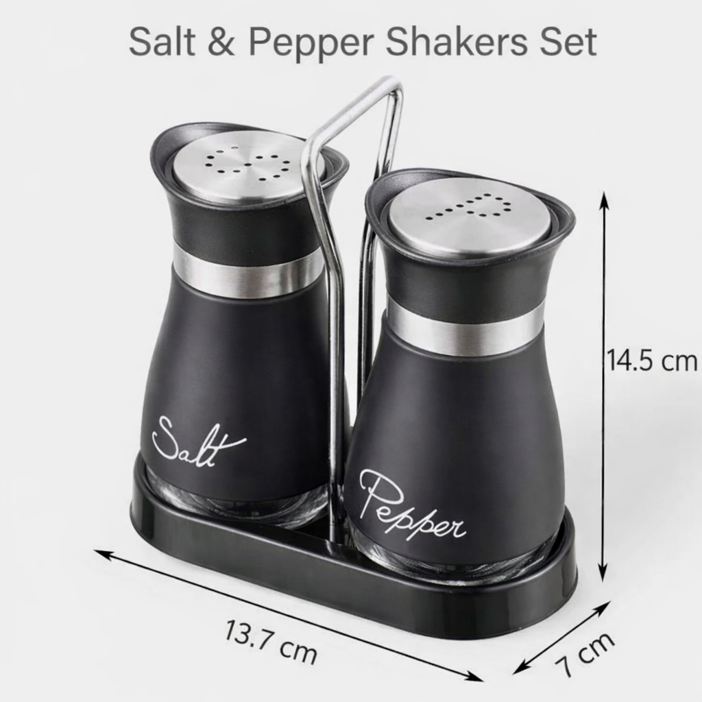 SALT AND PEPPER SHAKER SET