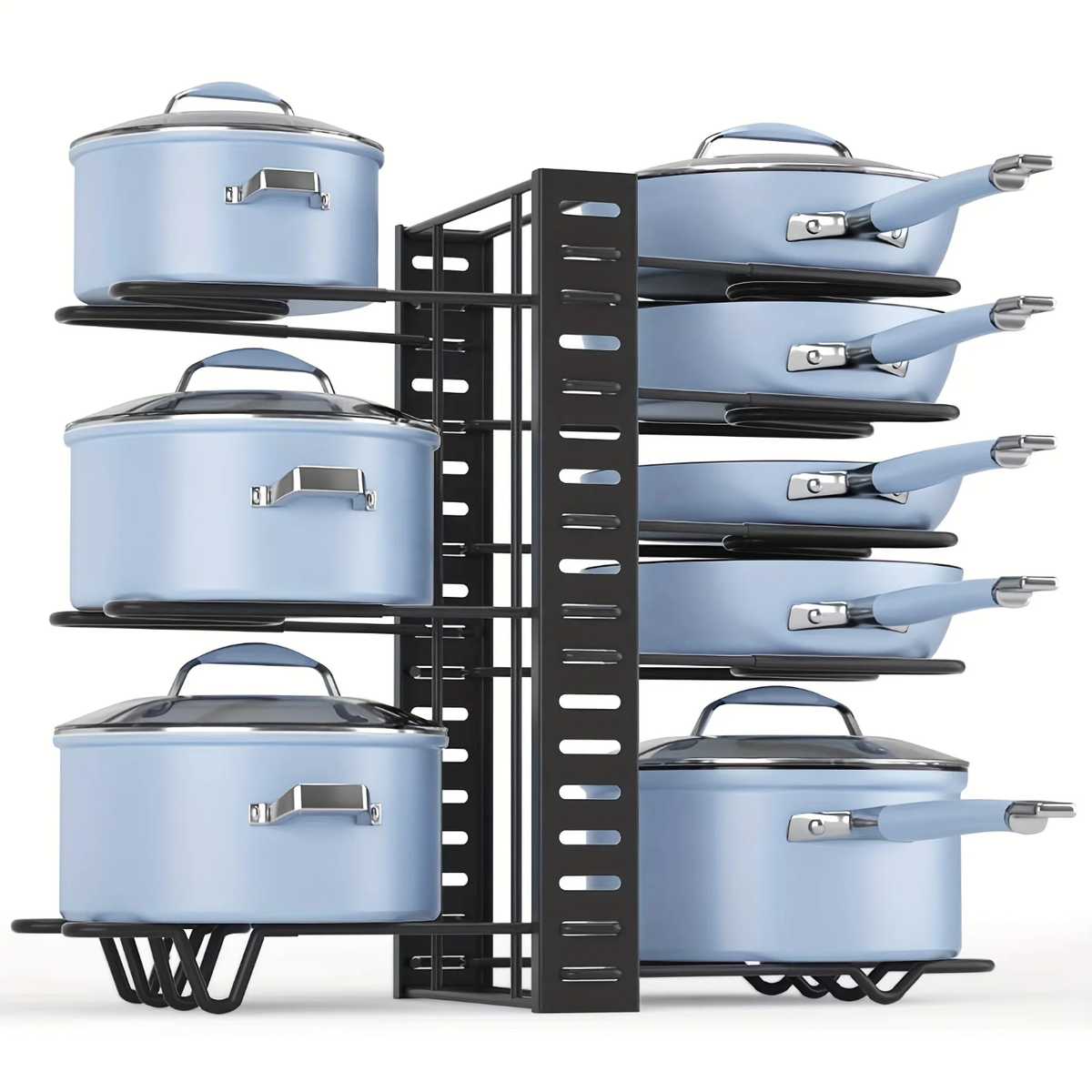 8 TIER KITCHEN  COOKWARE ORGANIZERS