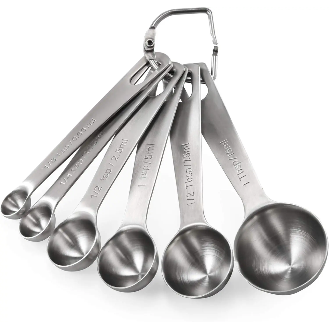 STAINLESS STEEL MEASURING SPOON SET