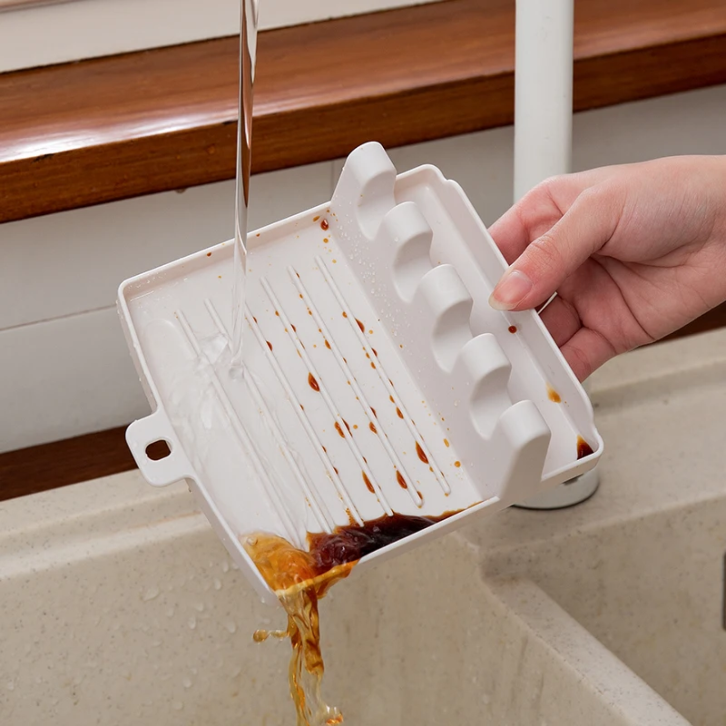 KITCHEN SPATULA RACK