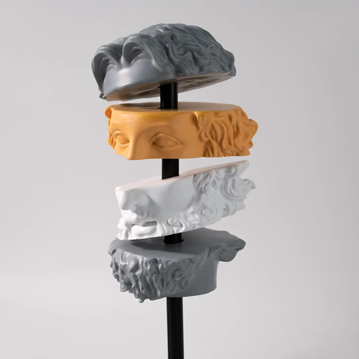 RESIN FACE FIGURE