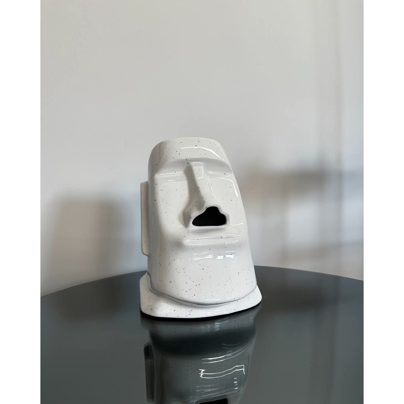 MOI STONE STATUE TISSUE BOX