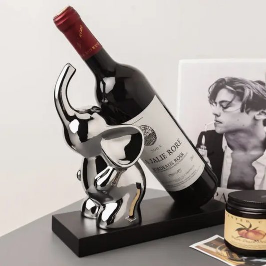 ELEPHANT WINE BOTTLE HOLDER