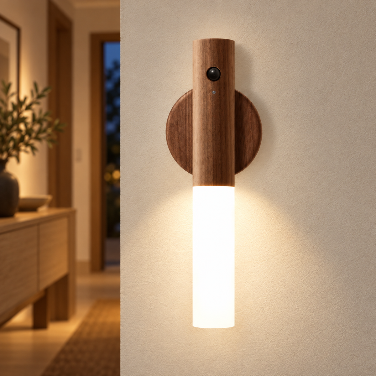 RECHARGEABLE SENSOR MAGNETIC LAMP