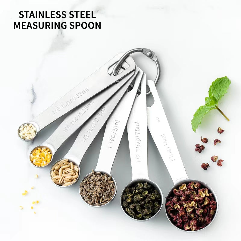 STAINLESS STEEL MEASURING SPOON SET