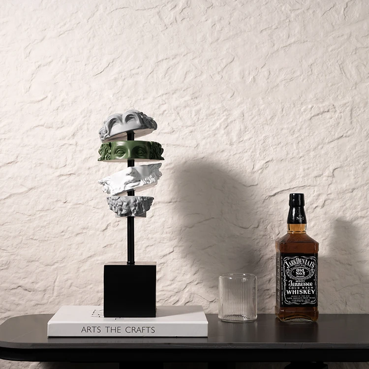 RESIN FACE FIGURE
