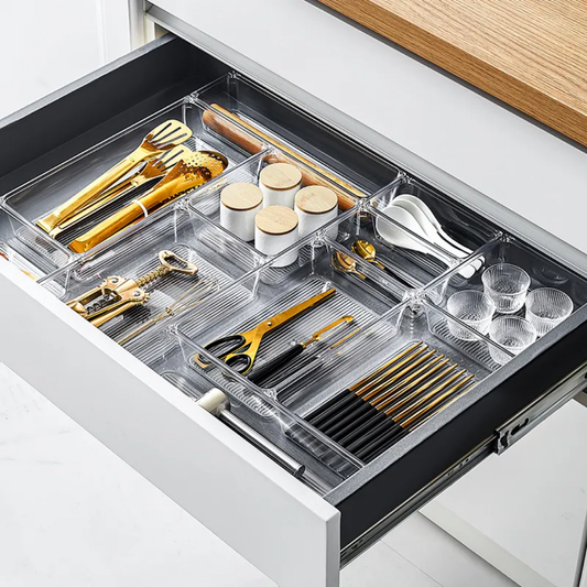 ACRYLIC DRAWER ORGANIZER SET OF 10 PCS