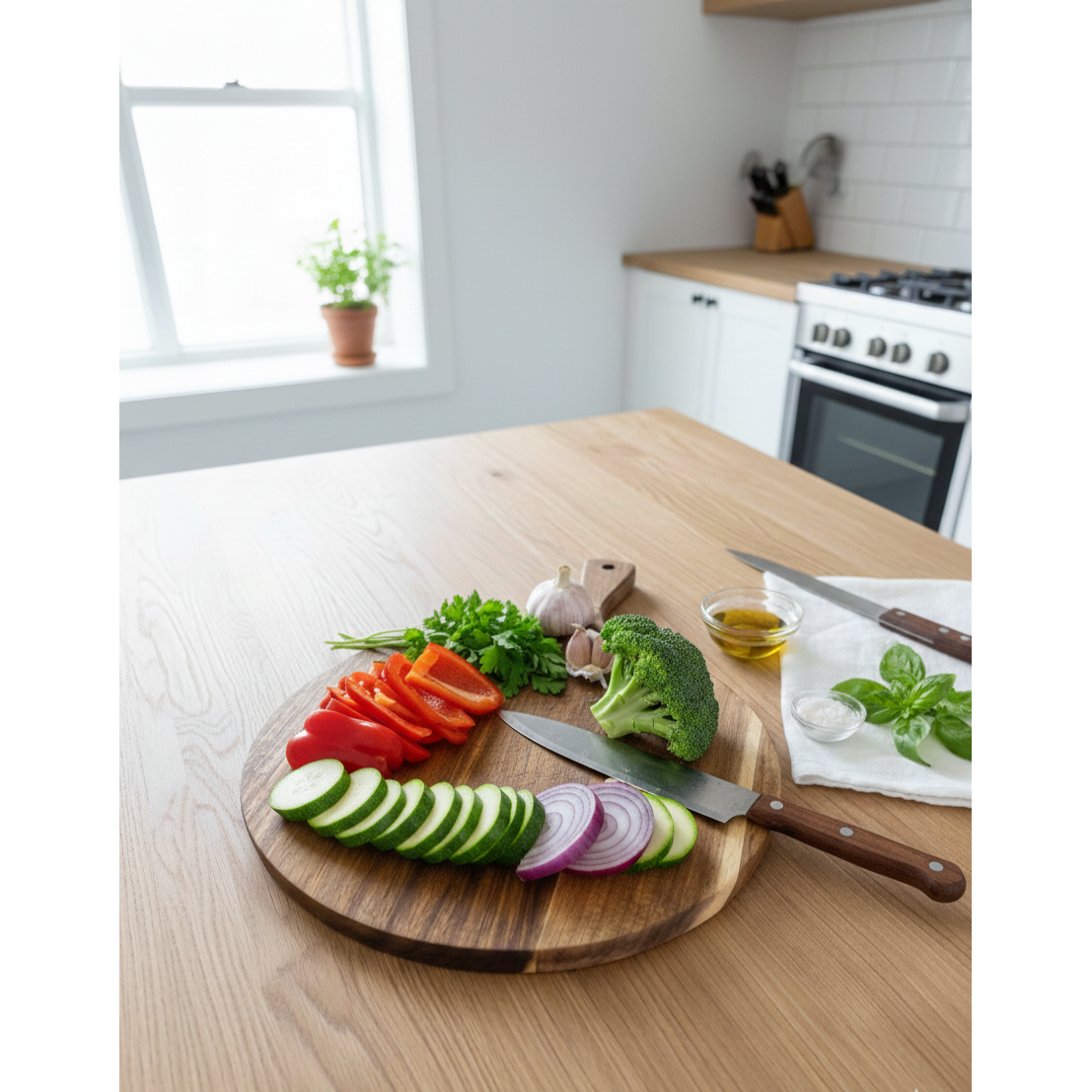 ACACIA WOOD CUTTING BOARD 42*30.5* 1.5 cm