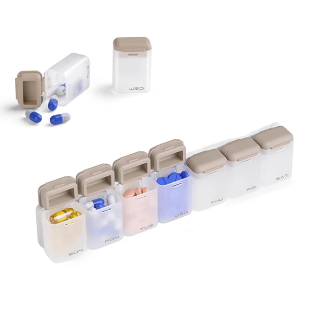 WEEKLY MAGNETIC FRIDGE DRUGS ORGANIZER