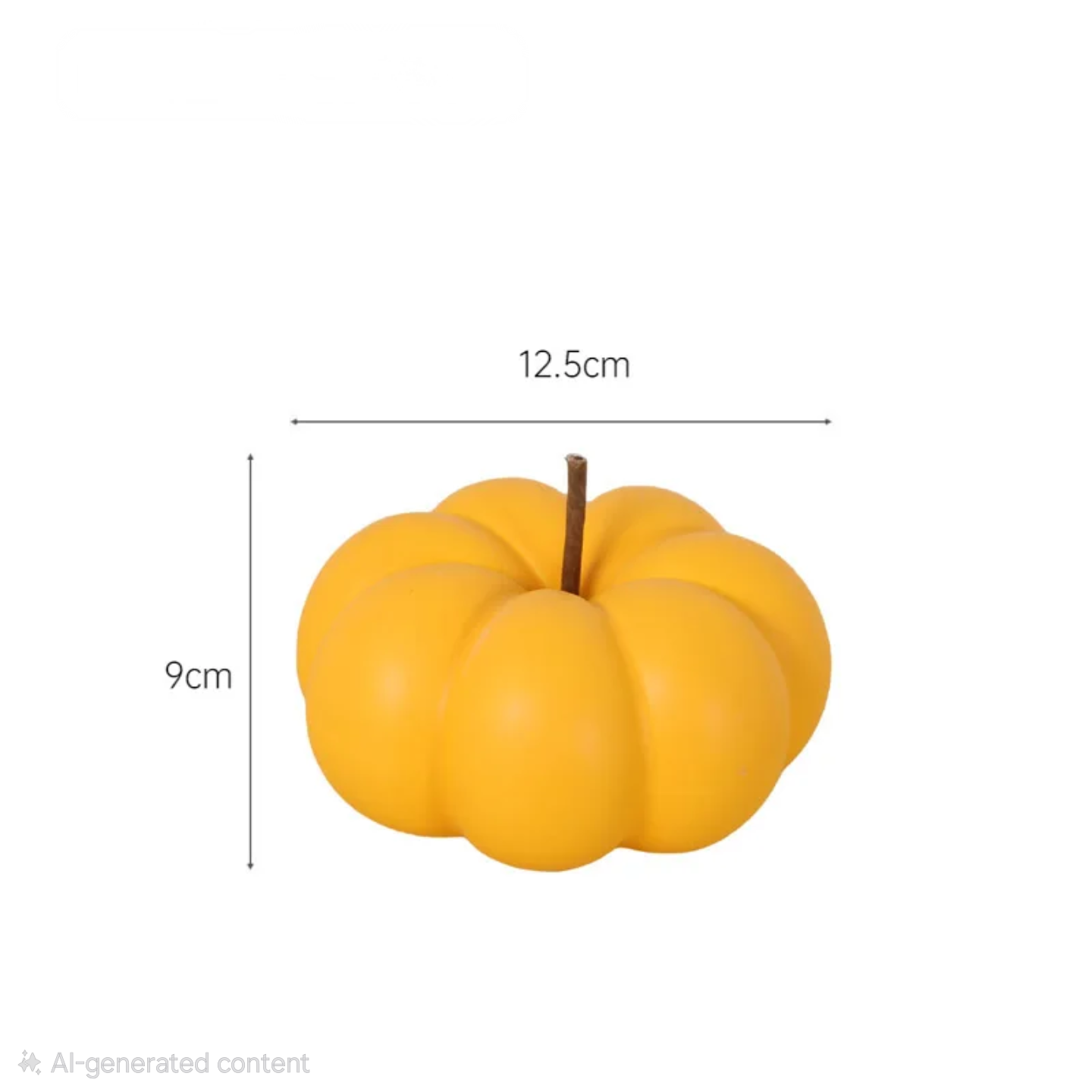 CERAMIC PUMPKINS SHAPE DECOR