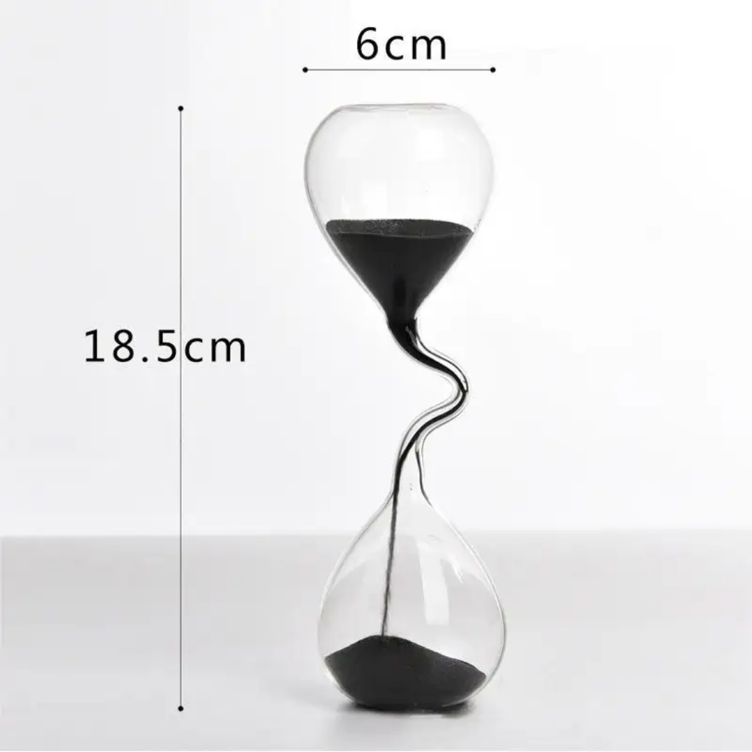 Curve Design Black Hourglass