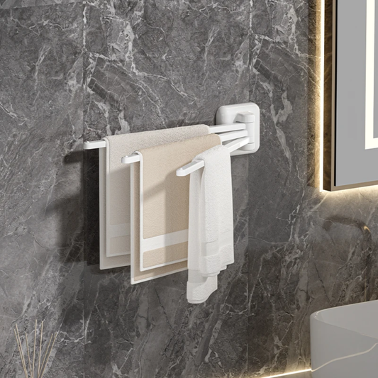 ADHESIVE WALL MOUNTED TOWEL HANGER
