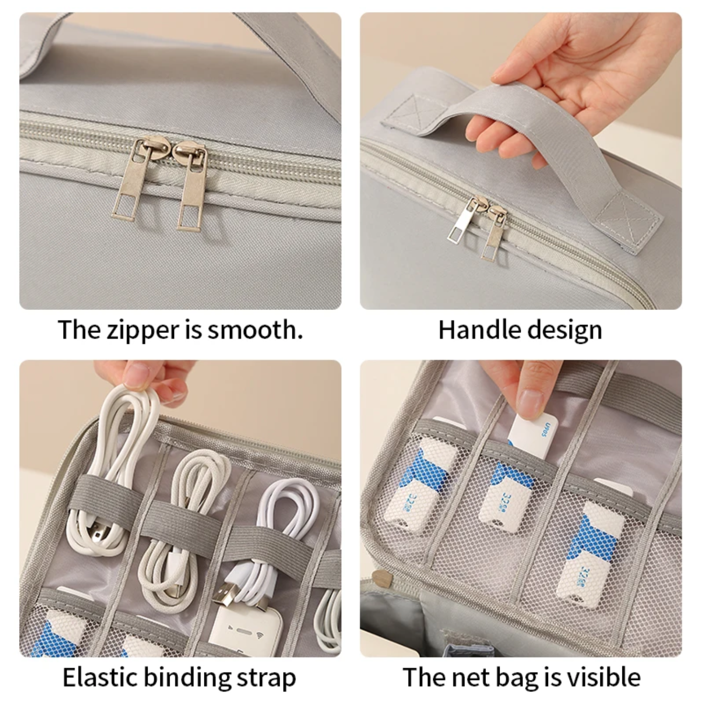 WATERPROOF ELECTRONIC STORAGE ORGANIZER BAG