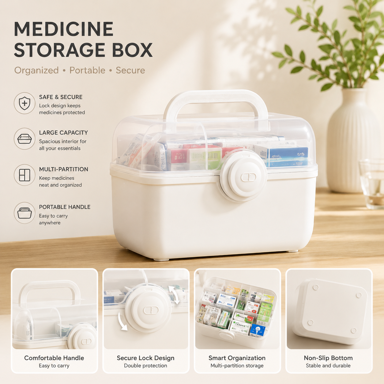 MEDICINE STORAGE BOX