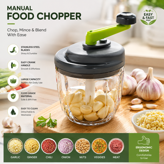 MANUAL MULTIFUNCTIONAL CHOPPER 5 BLADES