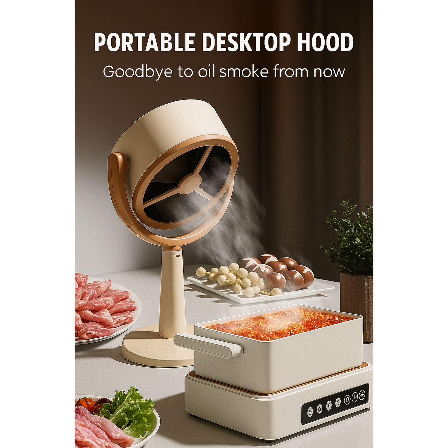 mini portable rechargeable hood